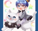 歌ってみたやサムネイル、立ち絵、アイコン描きます 可愛い雰囲気のイラスト描きます！ イメージ2