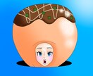 キャラクターの顔をアップで映す構図を考えております SNS用ちょっとフェティッシュなキャラアイコン イメージ1