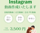 Instagram動画作成いたします リール動画｜広告用動画｜会社PR動画 イメージ1