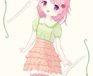 最短【1週間】！Vtuber立ち絵描きます 10〜15歳くらいの女の子、ロリータファッション得意です！ イメージ1
