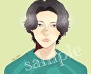 お写真を元に丁寧に似顔絵風イラストを描きます ❁自分だけのSNSアイコン・プレゼント用・記念日などに❁ イメージ7