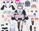 イリアム、LIVE２Dに特化したキャラ描きます あなただけのキャラクターを高いクオリティとかわいいモノへ イメージ4