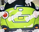 大切な愛車をクッションにします あなたの大切な愛車イラスト化しクッションにしませんか？ イメージ2