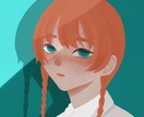 個性的で綺麗なイラストを作成します 追加料金なし◎個人Vtuberさん向け！アイコンなどにも イメージ3