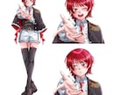 男性が得意！✨アイコンや立ち絵等描きます 【商業利用可】SNSや動画等のイラスト、TRPG等にぜひ！ イメージ7