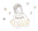 ゆるふわイラスト作成します もっちっとかわいい、ゆるイラストならお任せください☺ イメージ3