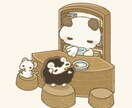 ゆるっとかわいいどうぶつのイラストを描きます ゆるふわでかわいいイラストをお求めの方へ イメージ2