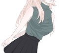 アイコン用のイラストを描かせていただきます 女性キャラ専門です✨️バストアップのみのイラストとなります イメージ5