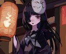 和風かわいいアイコン絵を作成致します 活動者、VTuber、商用・個人利用される方にも。 イメージ2