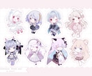 デフォルメイラストを制作します キャラクターの一番かわいい表情を引き出します！ イメージ2
