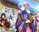 商用可◎美麗イラスト制作致します キャラデザ/動画配信用/グッズ用に！まずはご相談ください イメージ4