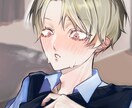 音声パッケージや小説の表紙など！1枚絵描きます 観賞用から商用向けまで！OC～二次創作の3L描きます！ イメージ4