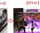 ● 【画像/写真編集】ユーモラスな画像やクールな画像を作ります！【貴方を2.5次元化★】 ●  イメージ2