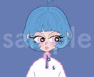 個性的でポップ！ SNSアイコン 制作いたします SNSのアイコン何にしようかな〜とお考えのアナタへ！ イメージ6