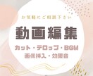 動画編集させて頂きます 丁寧な対応を心がけています！おしゃれな動画編集させて下さい イメージ1