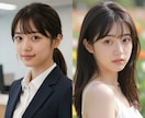 清楚系AI美女イラストを用途に合わせて制作します 商用OK｜清楚感・透明感重視のオーダーメイド イメージ6