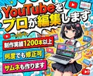 YouTube＆SNS プロが動画編集します ご納得いただけるまで無料で修正対応！ イメージ1