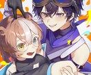 高品質‼️アイコン、バストアップ、立ち絵等描けます 実績多数、依頼者様の要望に柔軟に対応いたします！ イメージ8