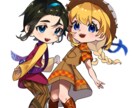 商業使用OK！デフォルメキャライラスト描きます 商業利用OK！グッズ等に使い易いSDイラスト制作 イメージ1