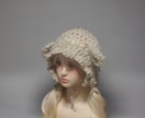 編み物代行おこないます(≧∇≦ます お好みのデザインで世界に一つの素敵な帽子をお作り致します イメージ2