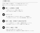 お店の「らしさ」を伝えるメニューをデザインします 【先着10名限定モニター】世界観を統一した飲食店ツール制作 イメージ10