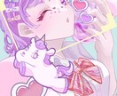 イラスト制作承ります 一枚絵、立ち絵などのイラスト制作いたします イメージ3