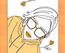 写真からオシャレなイラストを描きます プレゼント、SNSアイコン、待受やウェルカムボードにも！ イメージ6