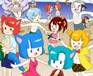 デフォルメキャラのイラスト承ります SNSアイコン用などシンプルかわいいイラストがお好みな方へ イメージ1