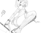 お得に簡易一枚絵描きます 簡易的なかわいいイラストを短い納期で描きます！ イメージ10