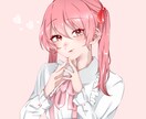 可愛いキラキラしたイラスト描きます アイコン、1枚絵、立ち絵、夢絵、アイコン描きます！ イメージ3