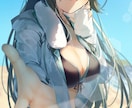 可愛い・綺麗なキャラクター描きます 一枚絵、立ち絵、キャラクターデザインなど承まります イメージ6