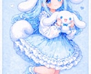 SNS用イラストを描きます 水彩風イラストで可愛いSNS用イラストを描きます(*^^*) イメージ7