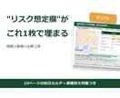 事業継続力強化計画(ジギョケイ)の災害分析します 3日納品｜リスク想定欄を地図×数値×出典で埋める分析パック イメージ1