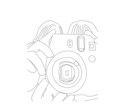 SNSアイコンで使用できる線画イラストを提供します 日常のSNSのアイコンにスパイスを イメージ8