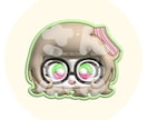 ぷっくり可愛いアイコン描きます 立体感が可愛いぷっくりとしたお顔のアイコンを描きます！ イメージ3