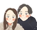 お写真を元にカップルイラスト描きます デフォルメと等身どちらも描きます⭐︎ イメージ4