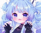 商用利用OK！きらきらかわいい萌えイラスト描きます 一枚絵、アイコン、立ち絵、動画用イラストなど イメージ1