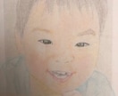 お子さまの絵を柔かい色鉛筆タッチで描きます 幼い頃の可愛らしさを やわらかなイラストとして残したたい方へ イメージ3