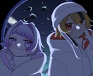 最短即日～3日で納品可能！イラスト描きます お手頃価格でどんな用途でも使いやすいイラストを！ イメージ2
