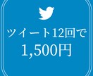 Twitterでツイートを合計12回/6日間します 個人の起業家様で商品・サービスを宣伝/認知/拡散したい方へ イメージ2