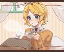 クリプトンボーカロイド等可！MV一枚絵描きます ボカロMVやUTAUMVに使用する一枚絵描かせていただきます イメージ1