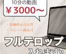 動画にぴったりの字幕・テロップ入力します 丁寧＆スピーディー✨️初めての方でも安心してご依頼ください！ イメージ1