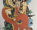 和風な絵(刺青画)を販売します 絵を書いています！なにかあればご連絡ください！ イメージ5