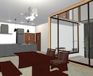 建築前の不安解消！あなたの間取りを3Dにします 想像と実際のズレをなくす！分かりやすい3Dパースを作成 イメージ9