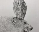 動物や人物画を描いています 愛するペットや人物画を印象的に描きます。 イメージ4