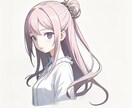 可愛い女の子たちを提供します 私にしか出せない可愛いらしいイラストを イメージ4