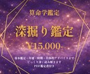 算命学鑑定｜年運・時期・深掘りアドバイスします じっくり深く、あなたの星を読み解きます イメージ1