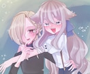 商用利用込お安く高クオリティな1枚絵描きます お安く丁寧で少し深みのあるイラストを描きます！ イメージ6