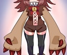 可愛いキャラを描きます 一次創作•二次創作の女性キャラクターを描きます！ イメージ1