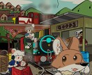 いろいろごった煮！情報量多めのイラスト描きます 広告にもピッタリ！雑誌の挿絵製作経験のある絵描きが描きます！ イメージ1